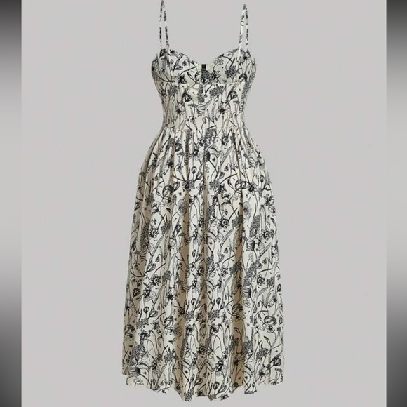 Floral Print Cami Dress - Picture 2 of 4